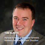TIM KLATTE (Partner & Head of Shanghai Forensic Advisory Services at Grant Thornton)
